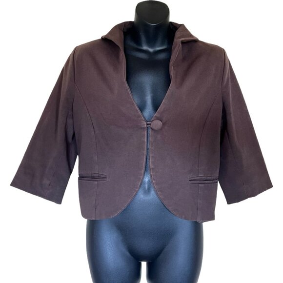 🌸4/$50🌸 Vintage-Inspired Cropped Lined Jacket - Picture 9 of 15